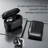 Słuchawki KZ Z3 TWS KOPTELEFOON True Draadloze Game Oordopjes Touch Control Hałas anulowanie HiFi Bluetooth Compatybilne 5.2 Sport zestaw słuchawkowy