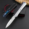 Coltello automatico stile USA Autodifesa tattica D2 Lama Manico in lega di alluminio di zinco EDC Coltelli automatici da combattimento per campeggio all'aperto Exocet 204P