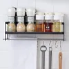Contenitori per cucina Gancio senza punzonatura Accessori per rack per utensili da cucina a parete Organizzatori per armadietti Up