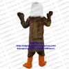 Mascot Costumes Dark Brown Eagle Hawk Tercel Tiercel Falcon Vulture Mascot Costume Cartoon Postacie pamiątki Wydajne towary ZX528