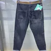 Jeans da uomo, versione slim fit micro span, buona elasticità, versione fashion-8955