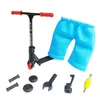 Małe zwierzęta zaopatrzenie w Mini Finger Model Toy Tiny Scooter for Fingers Dorphouse Decorations Zespół deskorolki SET274G