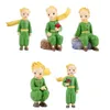 1pcs Little Prince Statues Decorative Figurine Christmas Cartoon Fairy Tale Resin Toys Home Accessories Brithday Gift Ornament LJ2253u