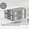 Storage Bags Bed Sheet Set Box Fabric Visible Window Zipper Folding Blanket Finishing Wardrobe Bedding Closet Organizer