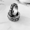 Designer CH Cross Chromes Brand Ring for Men Women Unisex Pattern Titanium Steel Men's Fashion Jewelry Hollow Heart Classic Rings Lover Gifts New GCU6
