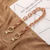 New Acrylic Ins Women's Shoulder Clothing Personalized Resin Bag Strap Accessories Fashionable Chain