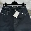 Męskie spodnie plus rozmiarowe haftowane i drukowane letnie zużycie w stylu polarnym z ulicą czyste bawełniane 4QED