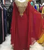 Ubranie etniczne haftowany kurtas Dubai Kaftan 2-częściowy zestaw Farasha Abaya