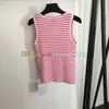 Stripe Print T Shirt Women U Neck Vest Slim Fit Sport Top High Elastic Yoga T Shirts