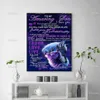 Paintings To My Amaring Son Mom Wolf Poster Living Room Decoration Home Decor Prints Wall Art Canvas Unique Gift Floating Frame248q