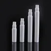 Mini spray bottle pen shape plastic perfume bottle 2ml 3ml 4ml 5ml small Perfume Sample Rmfea