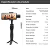 F8 El tipi Gimbal Telefon Tutucu Anti Sarma Video Kayıt Stabilizatör Akıllı Telefon Gimbal Stabilizer 240306