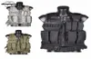 Tactische uitrusting Training Combat Vest Leger Paintball Jachtpantser Molle-vesten met pistoolholster3962476