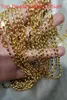 With 18K Gold Beads Chian Real Pearl Choker Necklace Designer T Show Runway Gown Rare INS Japan Korean Boho Top 240306