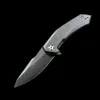 ZT 0095 0095BW couteau pliant en alliage de titane, plein air Camping chasse poche EDC outil ZT0095 couteau