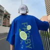 220g半袖Tシャツメンズピュアコットンサマーラウンドネックハーフサイズの服