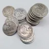Conjunto de moedas americanas 1873-1885 -p-s-cc 25pcs cópia coin207a