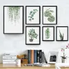 Green Plant Digital Painting Modern Decorated Picture Framed Painting Fashion Art Painted el Sofa Wall Decoration Draw VT1496-1261o