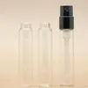 2 ml Mini-Parfümflaschen aus transparentem Glas, leere nachfüllbare Sprühflasche, kleiner Zerstäuber-Parfüm Eprqa