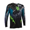 New F off-road motorcycle cycling suit long sleeved breathable and quick drying T-shirt outdoor mountain bike speed reducing suit for men