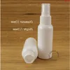 30 st/parti marknadsföring 50 ml plastspray flaska vit husdjur atomerare kvinnor kosmetik 5/3oz container parfym återfyllningsbar förpackning qty gqbob