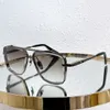 HOCHWERTIGE Designer-Sonnenbrille für Männer und Frauen, Sommer, klassischer Metallstil, 121, Anti-Ultraviolett, Retro-Platte, quadratisch, voller Rahmen, modische Brillen, zufällige Box