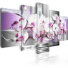 5 pezzi set senza cornice stampa su tela moda moderna arte della parete il fiore di orchidea diamante per la decorazione domestica256D