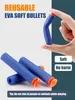 Gun Toys Toy gun soft bullets machine gun for kids with 20 soft bullets and 1 birthday gift for boy Farget 240307