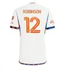 2023 2024 FC Cincinnati FAN Versão Futebol Jerseys Kids Kit Man 23/24 Camisa de Futebol Home Azul Fora Branco BOUPENDZA ACOSTA ROBINSON MIAZGA BARREAL Goleiro