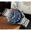 Heren Omgs Watch Designer Oms Watch Submariner Platform Shrimp Net Explosion Quartz Watch