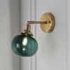 Wall Lamp Glass Ball Interior Led Lights Bathroom Mirror Stair Light Nordic Modern Sconce With Pull Chain Switch3331