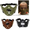 Party Masks Hannibal Horror Scary Resin Lecter The Silence Of Lambs Masquerade Cosplay Halloween Mask 3 Colors Q0806285X Drop Delive Dhgrh