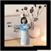 Party Decoration Angel Figurine Of Friendship Memorials Gifts For Owners A Drop Delivery Home Garden Festive Supplies Event Dh0Zr