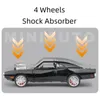Fast Furious 7 Dodge Charger R/T 1/24 Diecast Alloy Miniature Toy Car Model Pull Back Sound Light Collection Gift For Boy Kid 240306