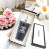 Luxe Tumblers Fashion Waterbekers met designer geschenkdoos met deksel Stro 450ML Mok Vacuümbeker Sapbeker