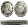 ONS 1797 Gedrapeerde Buste Dollar Kleine Adelaar Verzilverd Kopie Munten metalen ambachtelijke sterft productie fabriek 260 P