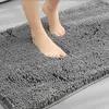 Tapis de bain en Chenille Extra doux, pour salle de bain, absorbant, antidérapant, en peluche, pour baignoires, douches et sous l'évier, vente au détail