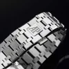 Elegant exklusiv AP Watch Royal Oak Series 15500st OO.1220ST.02 Elephant Grey Face Plate Steel King Color Complete Set