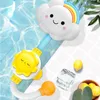 Babybadje Speelgoed Cloud Bad Douches Badkraan Kinderen Badspeelgoed Schattig Spray Douche Water Spelen Zwembad Speelgoed Kinderspeelgoed Geschenken 240228