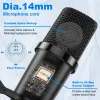 Mikrofony Link Dream USB Mikrofon kondensator MIC Professional MIC dla studia podcasting gier nagranie strumieniowe z mocowaniem wstrząsu