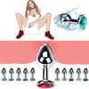 Anal Toys Sex Vibrator Metal Anal Toys for Women Adult Sex Products for S Men Butt Plug Stainles Steel Anal Plug Sex Toys Anal DildotoySl2403