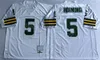 Retro Football 92 Reggie White Jersey 5 Paul Hornung 89 James Jones 18 Randall Cobb 4 Brett Favre 15 Bart Starr 66 Ray Nitschke 1949 1993 1994 Vintage 75th Anniversary