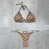 Bikini Designer Maillot de bain tendance Imprimer Lettre Maillot de bain sexy Été Femmes Bikinis Vêtements de plage