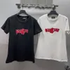 Lüks T Shirt Erkek Tasarımcı Tshirts Kısa Yaz Moda Baskılı Gömlek Sıradan Mektup Yüksek Kaliteli T-Shirt Hip Hop Sokak Giyim