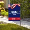 Donald Trump 2024 Flag 30x45cm MAGA Banner Keep Amercia Great Garden Flags CPA4303 0312