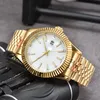 Designer de luxe hommes femmes Quartz DAY DATE JUST montre mouvement automatique montres bracelet en acier inoxydable 904L cadeaux lumineux montres-bracelets montre de luxe # 78
