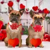 50 pz Papillon per cani San Valentino Forniture per animali Accessori per cani Piccolo gatto Papillon Collare Gril Papillon Cravatta y240220