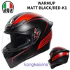 Casco AGV K1 Moto da corsa Copertura integrale Antiappannamento Brigata da uomo e da donna Leggero da corsa K1s