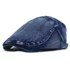 BERETS 2024 SPRING SBOY CAPS COTTON FAUT PEAD CAP 남성 및 여성 화가 베레모 모자