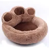 Neu Bear Paw DKennel Katze Haustier PP Baumwolle Teddy Bettkorb für kleine mittelgroße Hunde weiche warme Betten Haus 201223247k